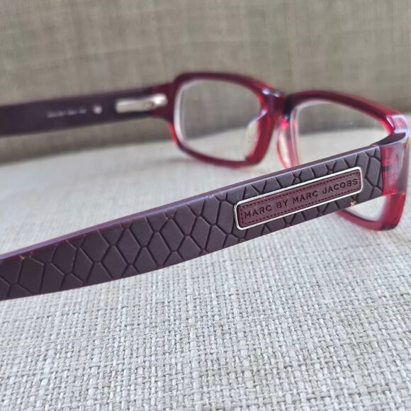Marc by Marc Jacobs Women Eyeglasses Frame MMJ567 5W4 140 Red Glasses Frame - Picture 9 of 11